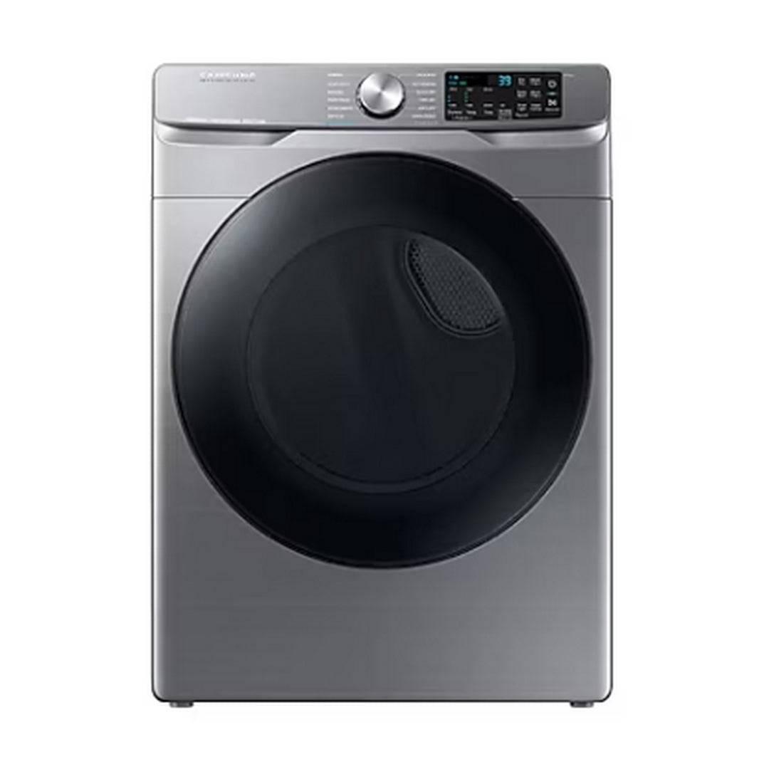 Samsung 7.5 cu. ft. Smart Electric Dryer with Steam Sanitize+ in Platinum