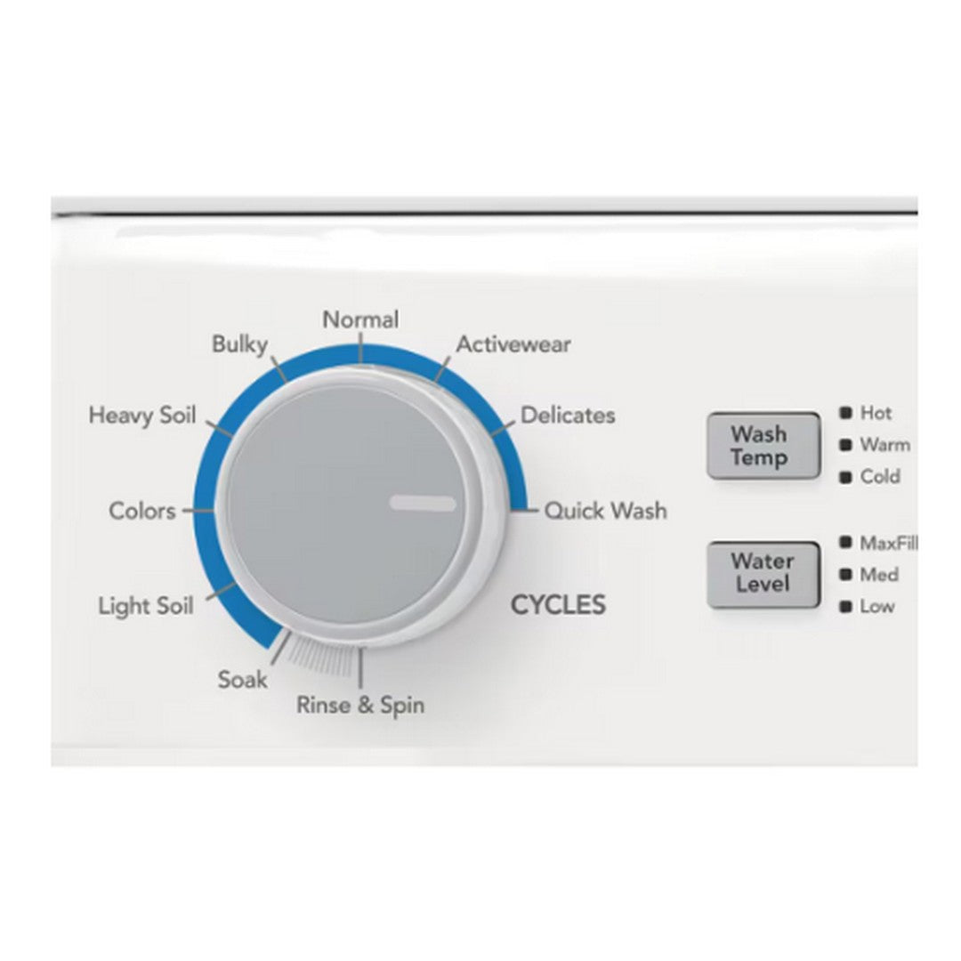 Frigidaire Electric Washer/Dryer Laundry Center - 4.5 Cu. Ft I.E.C. Washer and 5.5 Cu. Ft. Dryer