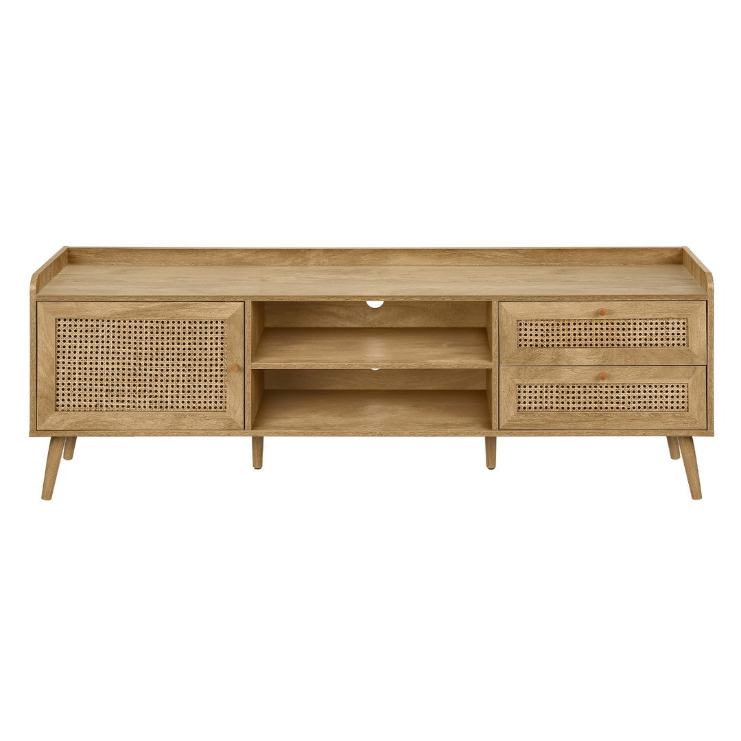 Walnut TV Stand with Storage