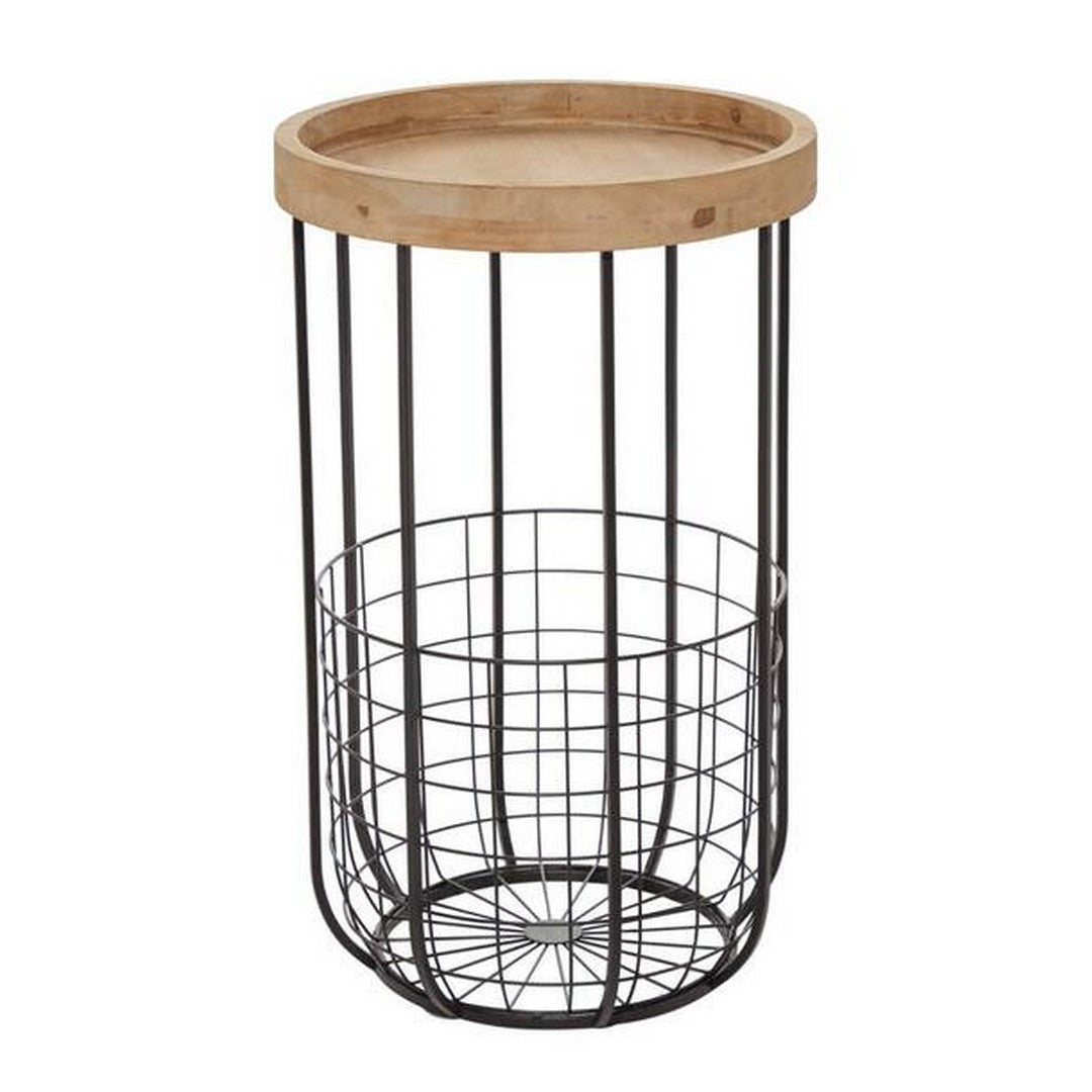 Basket Accent Table
