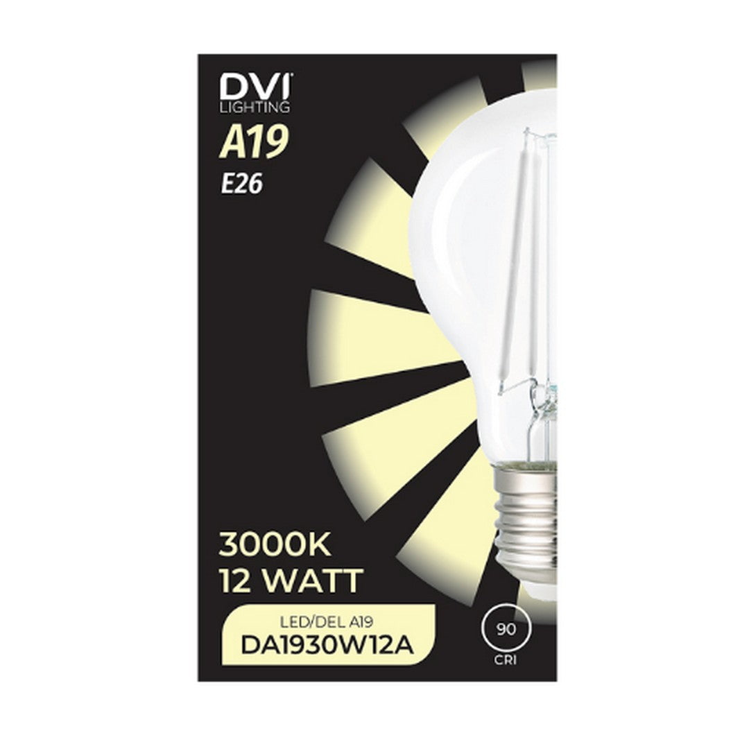 A19 Clear Ivory 90 CRI LED