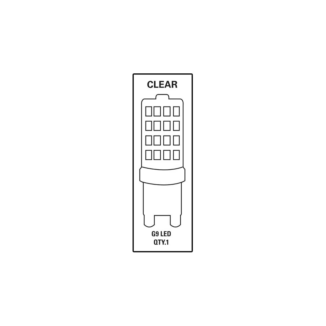 Clear G9 LED