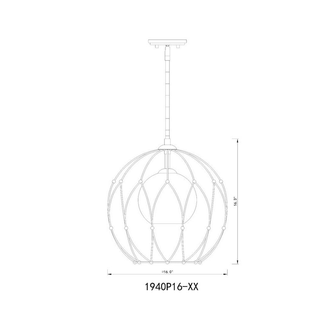 Elle Pendant *STORE DISPLAY*