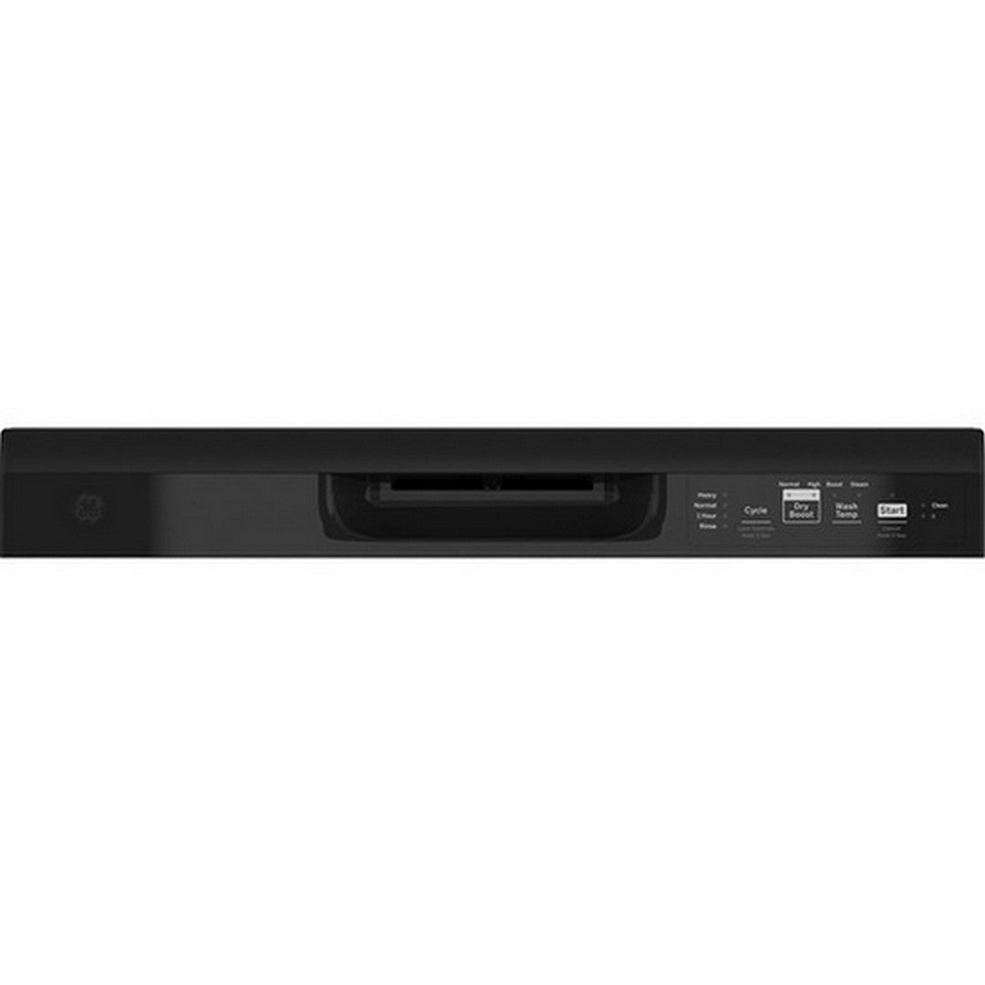 GE 24" Built-In Front Control Dishwasher Black - GDF511PGRBB