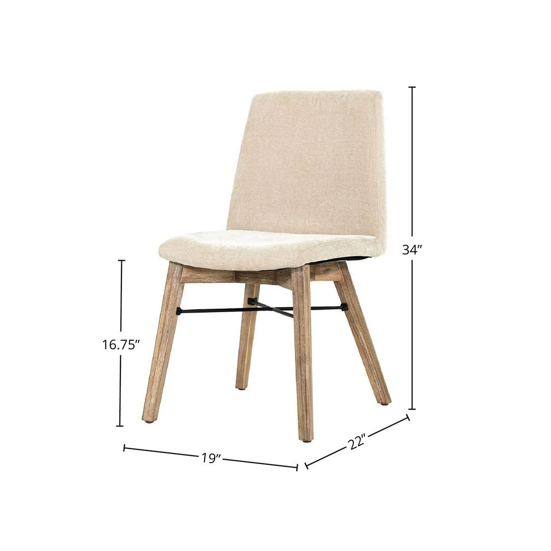 Gia Dining Chair -LightDriftwood