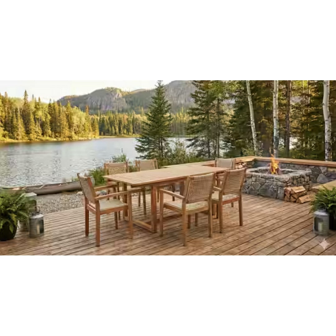 Lara Dining Set, with Extension Table - 7 Piece