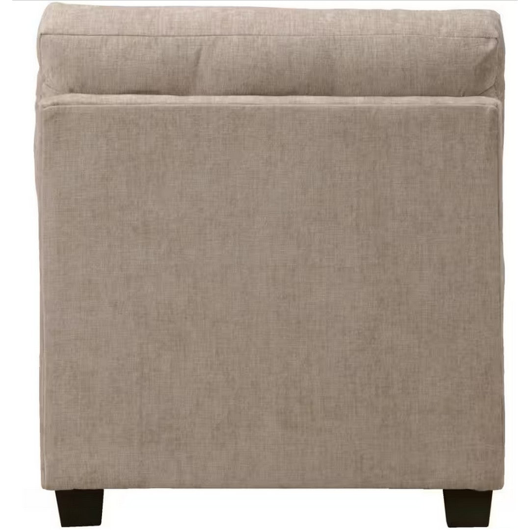 Naples Platinum Chaise with Storage