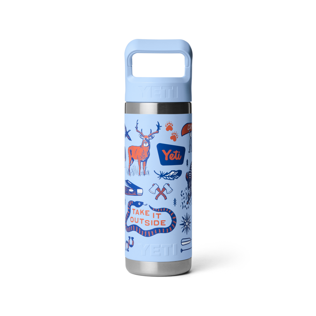 Rambler® 18 oz Water Bottle with Colour-Matched Straw Cap
