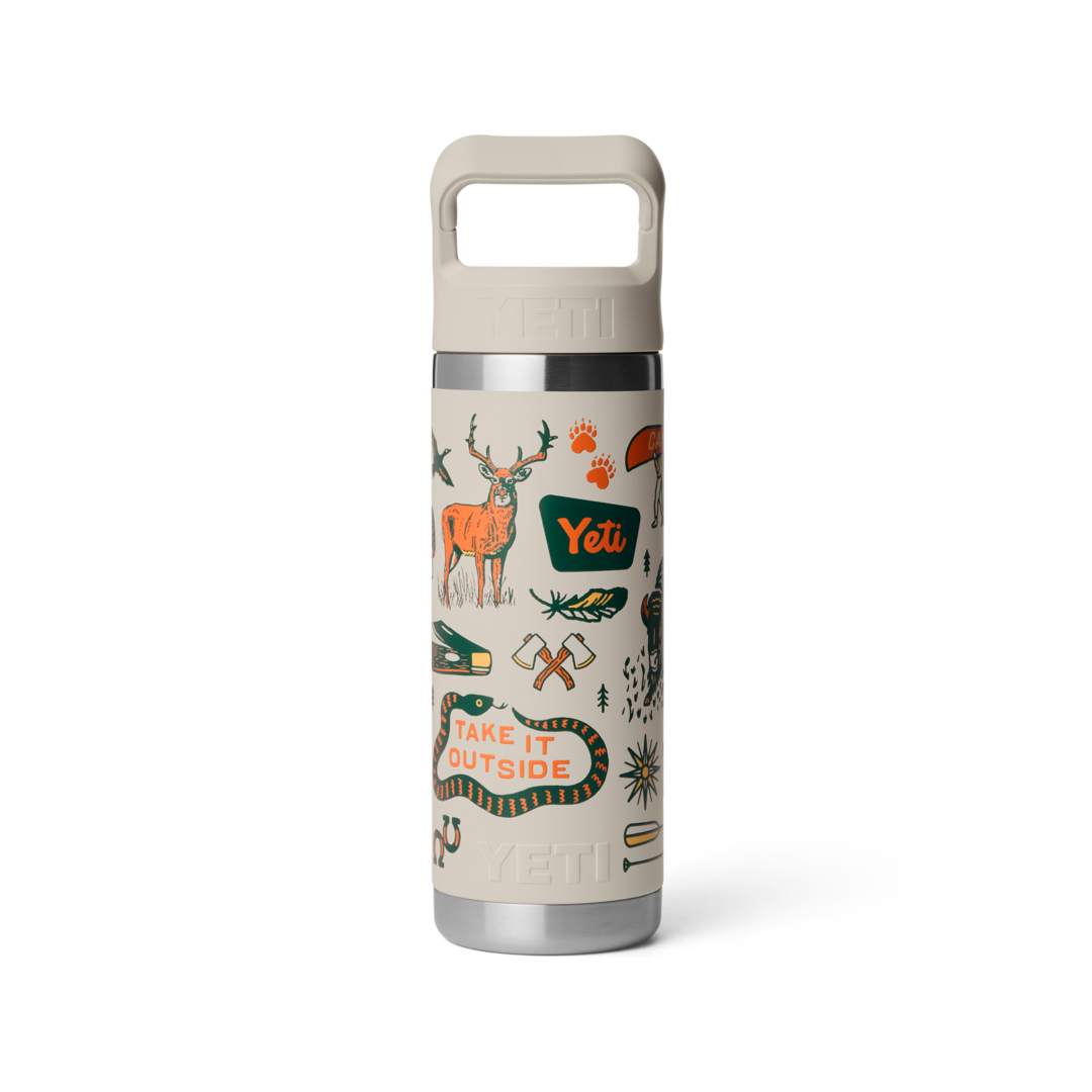 Rambler® 18 oz Water Bottle with Colour-Matched Straw Cap