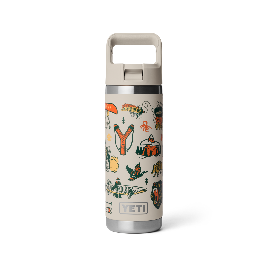 Rambler® 18 oz Water Bottle with Colour-Matched Straw Cap