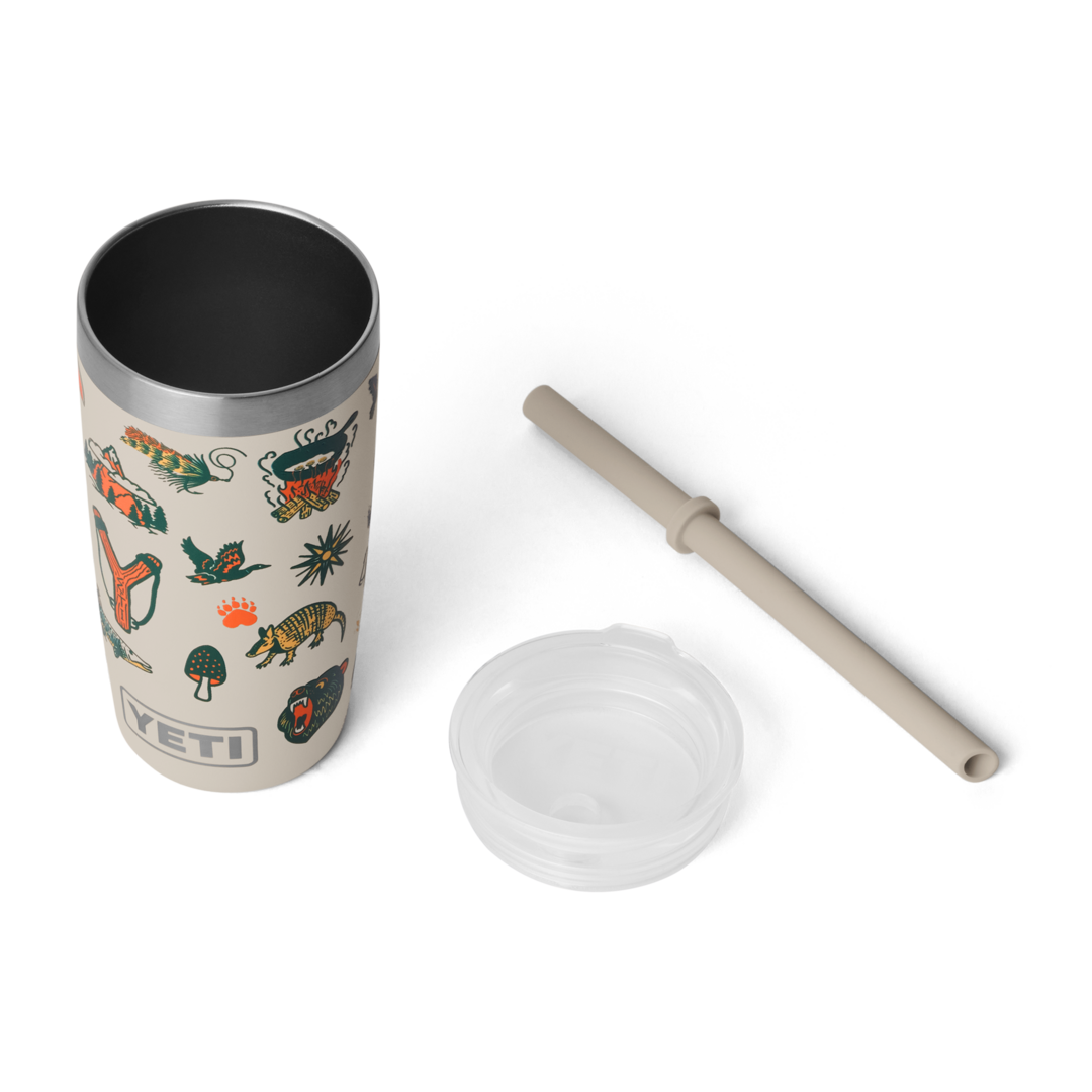 Rambler® 10 oz Tumbler with Silicone Straw Lid