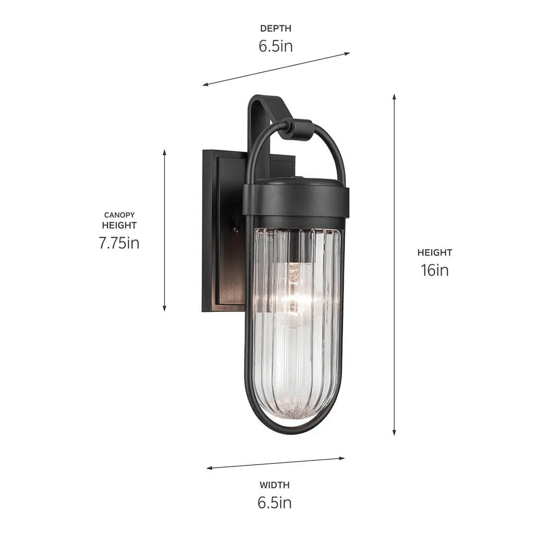 Brix Outdoor Wall Light *STORE DISPLAY*