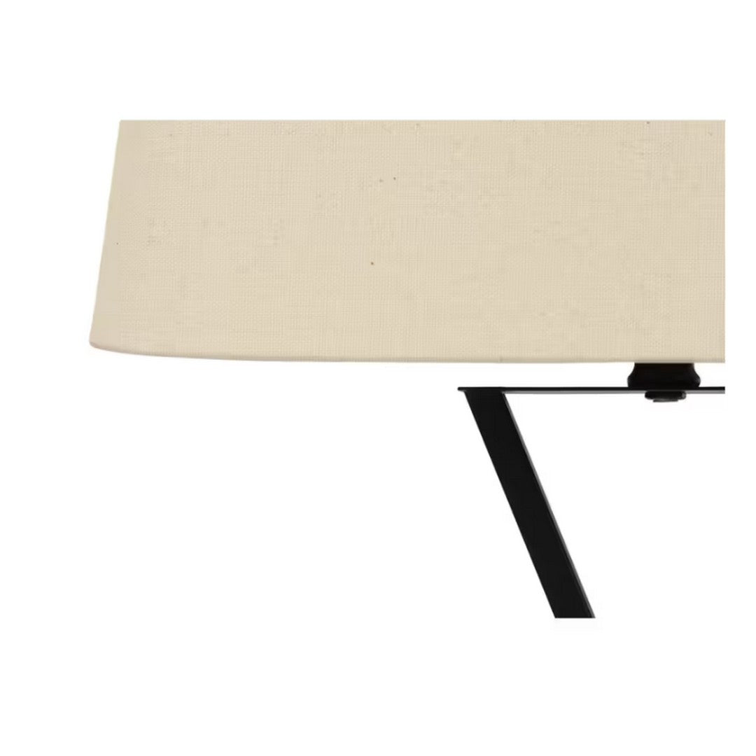 Rectangle Table Lamp - Beige Shade