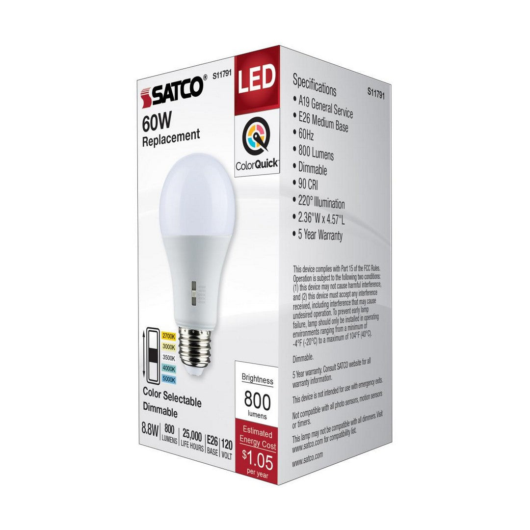 8.8W A19 CCT Select S11791