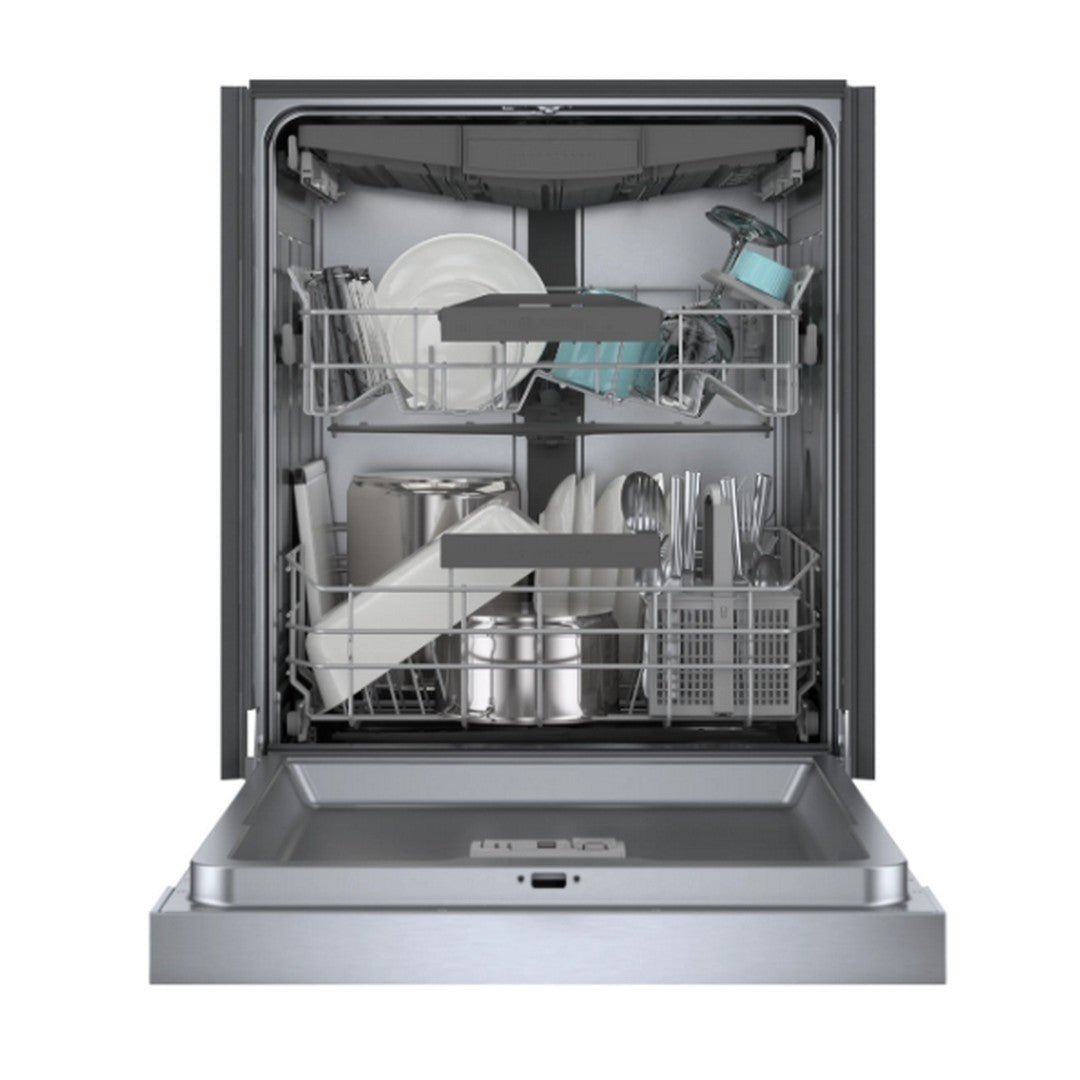 Bosch 300 Series 24-Inch Smart Built-In Dishwasher with Home Connect, Third Rack, 46 dBA