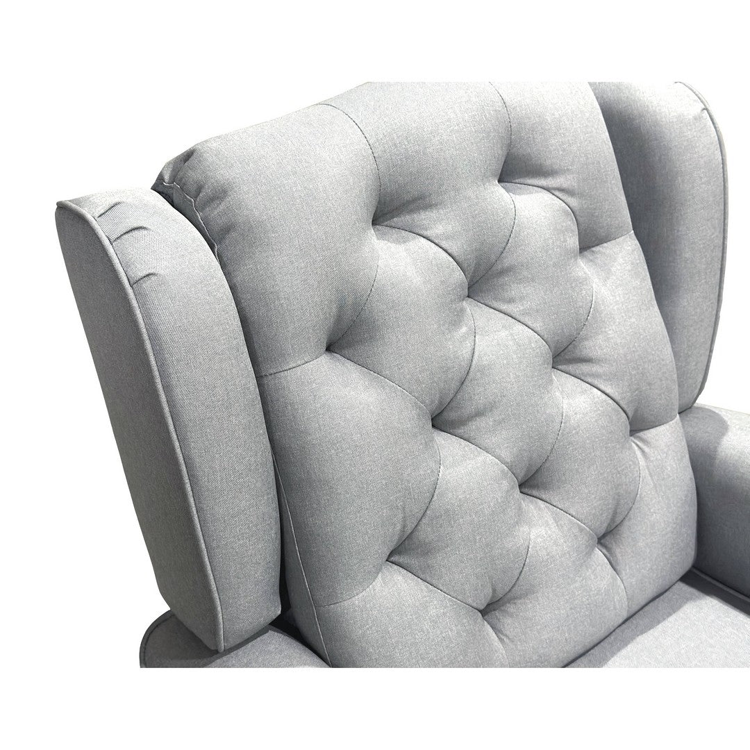 GLIDER, SWIVEL FIONA LGT GRY