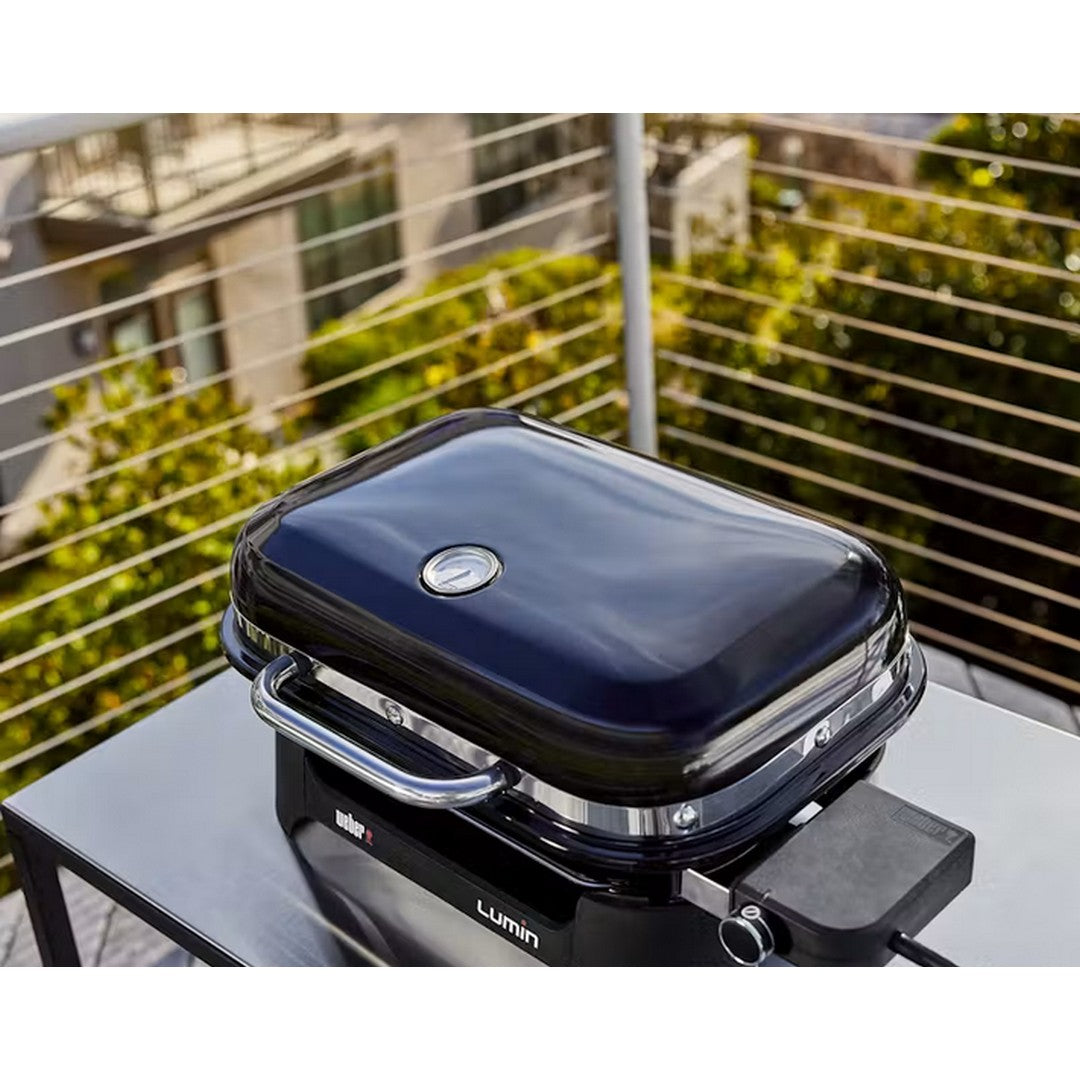 23" Lumin Compact Electric Grill- Floor Model- Black