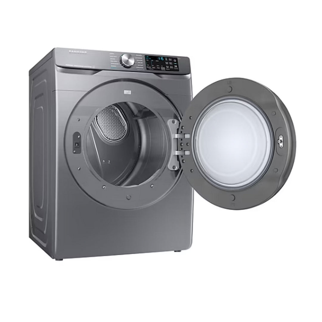 Samsung 7.5 cu. ft. Smart Electric Dryer with Steam Sanitize+ in Platinum