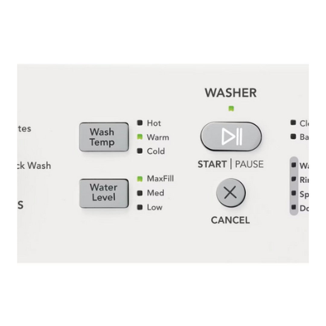 Frigidaire Electric Washer/Dryer Laundry Center - 4.5 Cu. Ft I.E.C. Washer and 5.5 Cu. Ft. Dryer