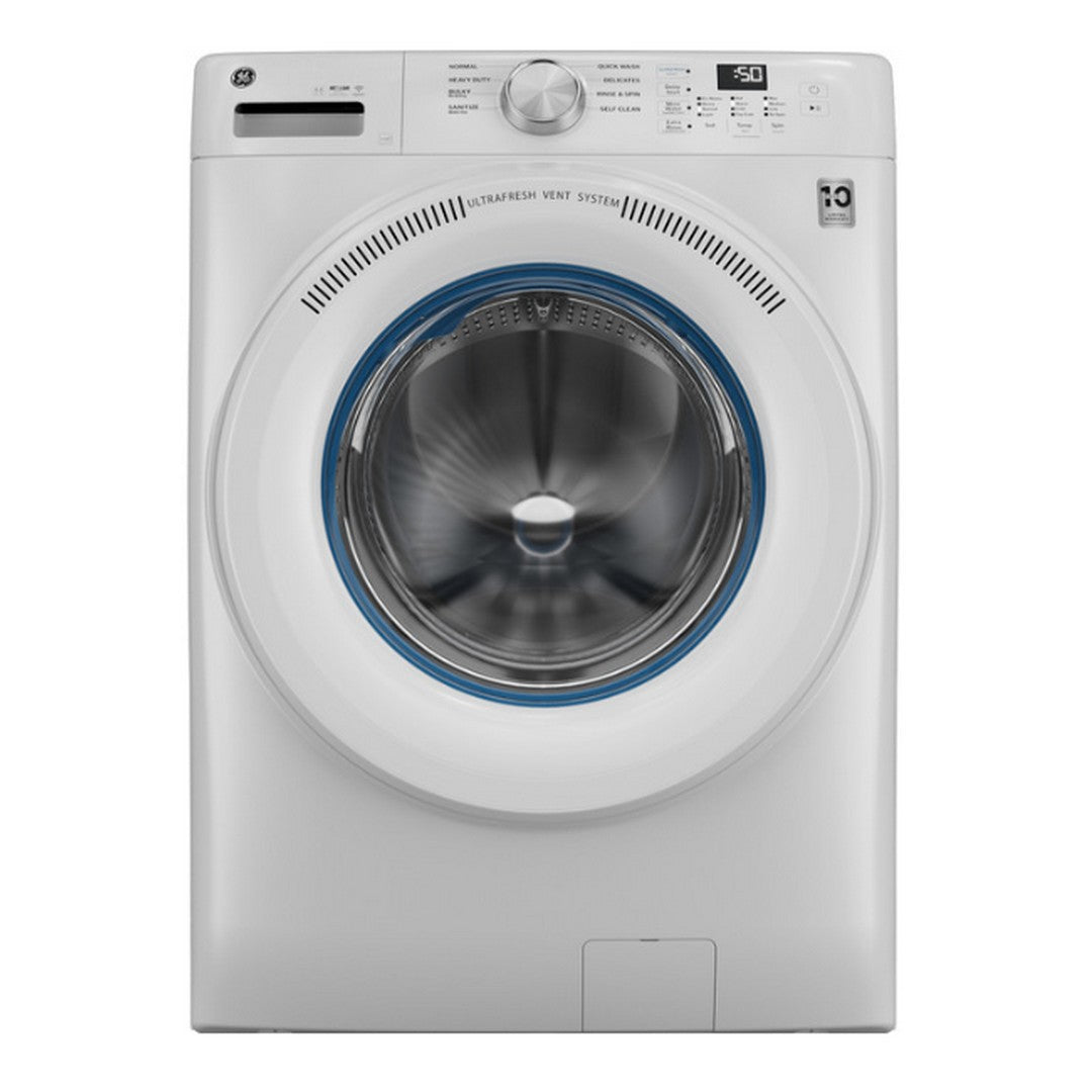 GE® ENERGY STAR® 4.6 cu. ft. Capacity Smart Front Load Washer with UltraFresh Vent System with OdorBlock™
