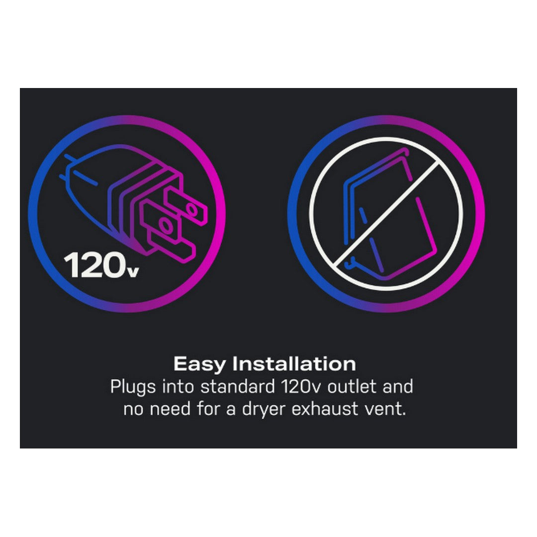 GE Profile ENERGY STAR 4.8 cu. ft. Capacity UltraFast Combo with Ventless Inverter Heat Pump Technology Washer/Dryer