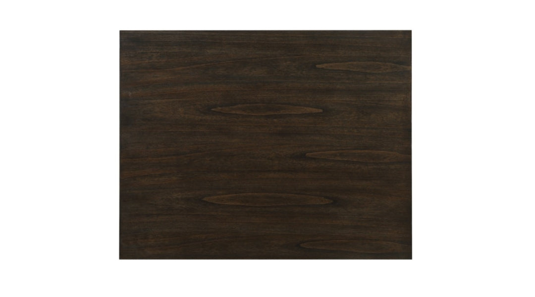 MAZIN FURNITURE 3 Piece Daye Dining Set - Dark Cherry, with USB