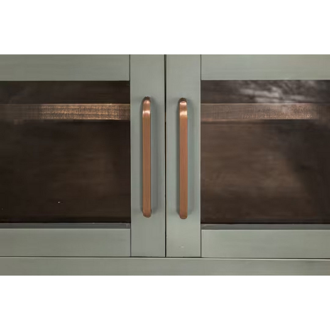 Alban Console 2 Door 3 Drawer Cabinet - Green
