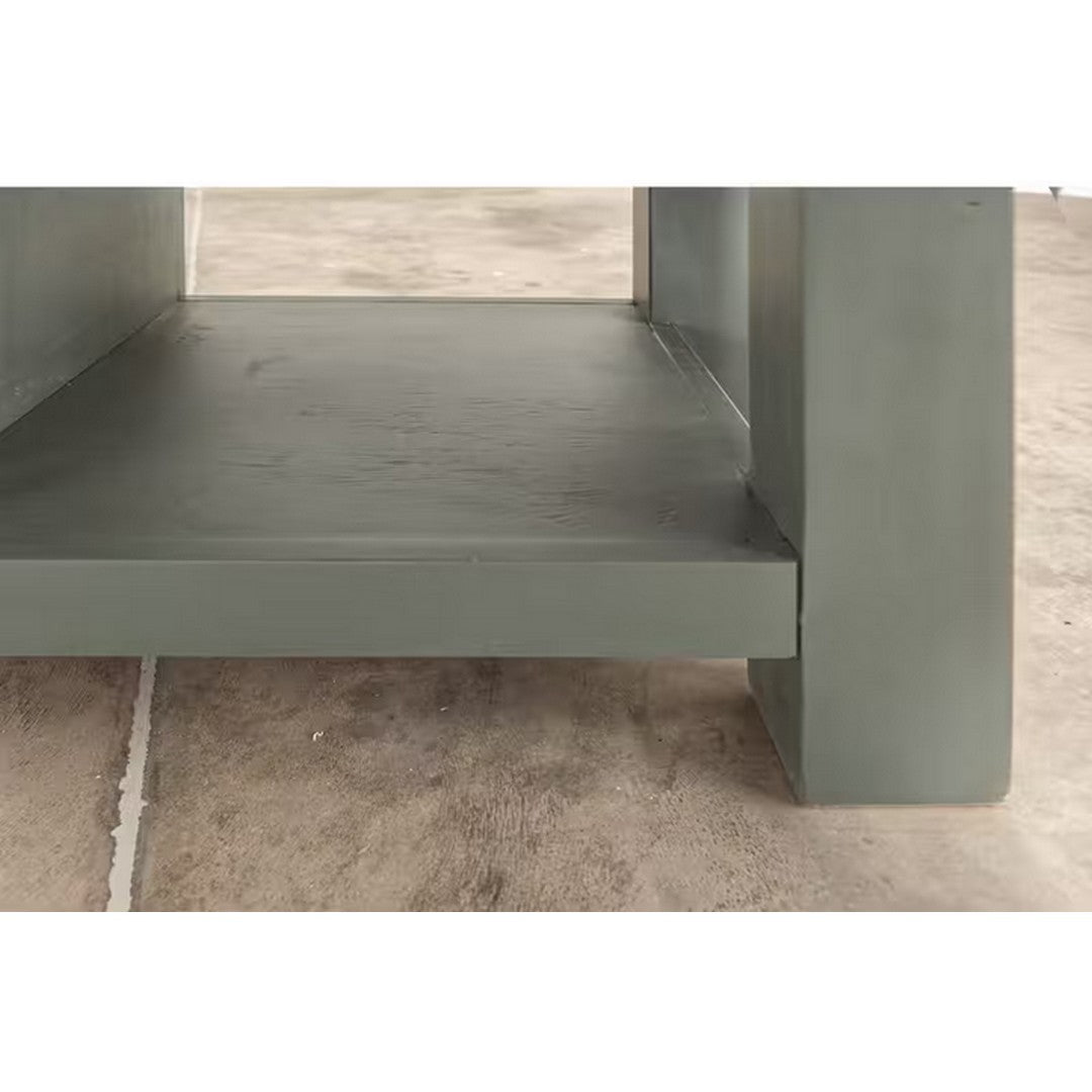 Alban Console 2 Door 3 Drawer Cabinet - Green