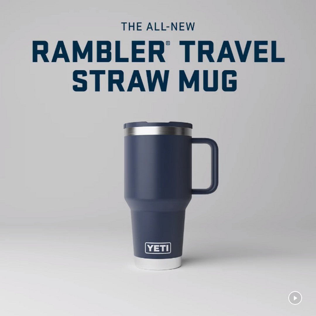Rambler® 30 oz Travel Straw Mug WITH COLOUR-MATCHED STRAW LID