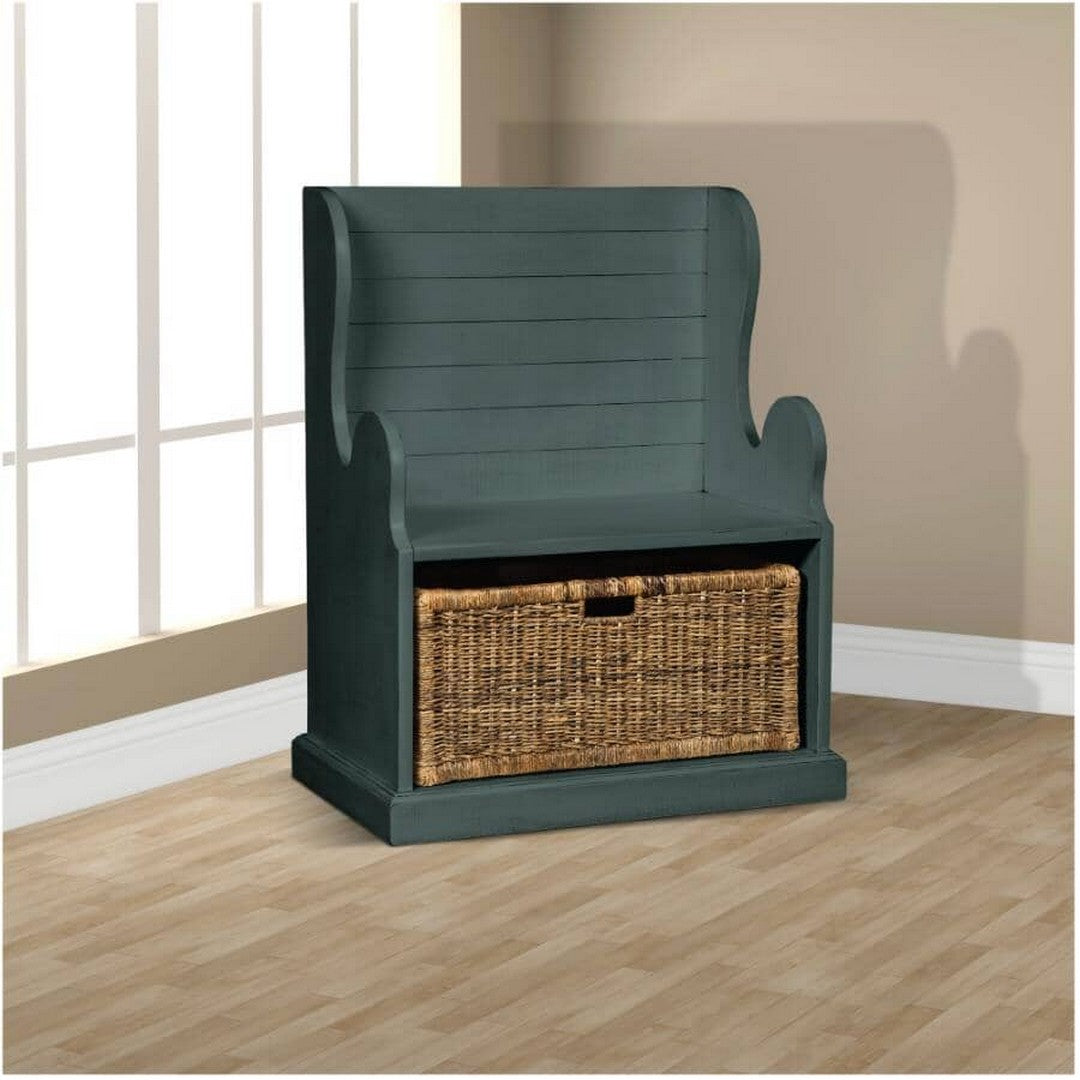 BENCH, HALL BASKET LTTL BOY BLUE
