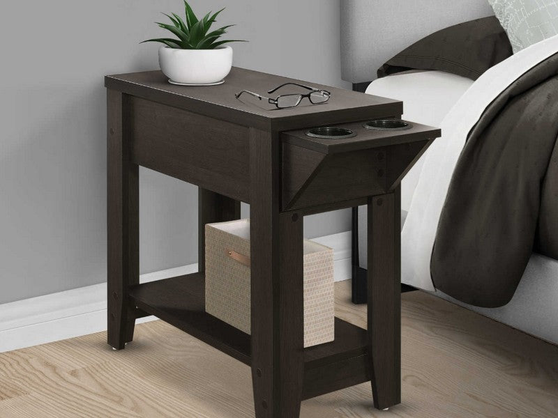 Espresso Accent Table