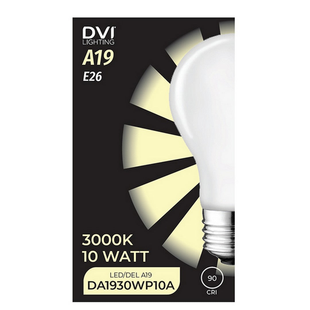 A19 Opal Ivory 90 CRI LED 100W Equivalent
