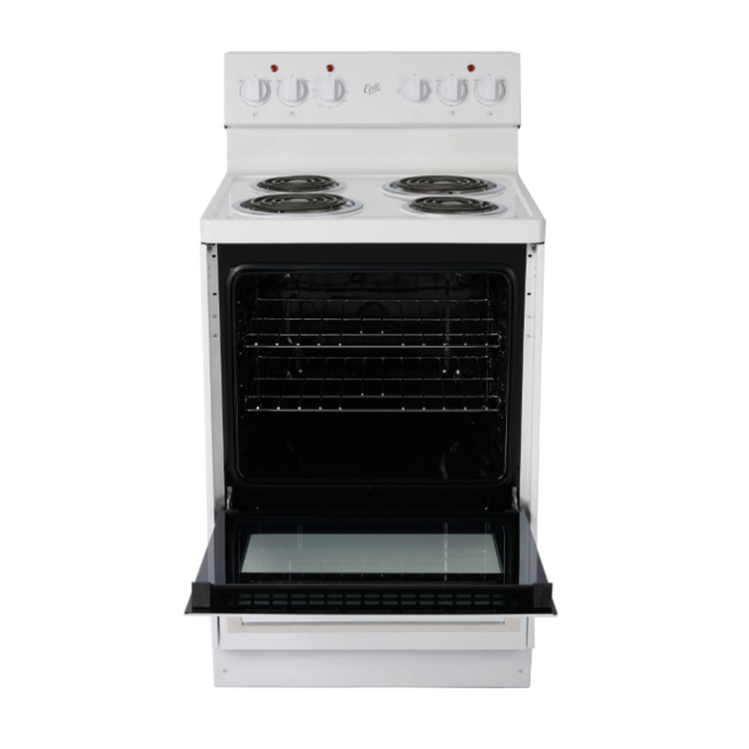 Epic White 24" Electric Range - EER239W-2
