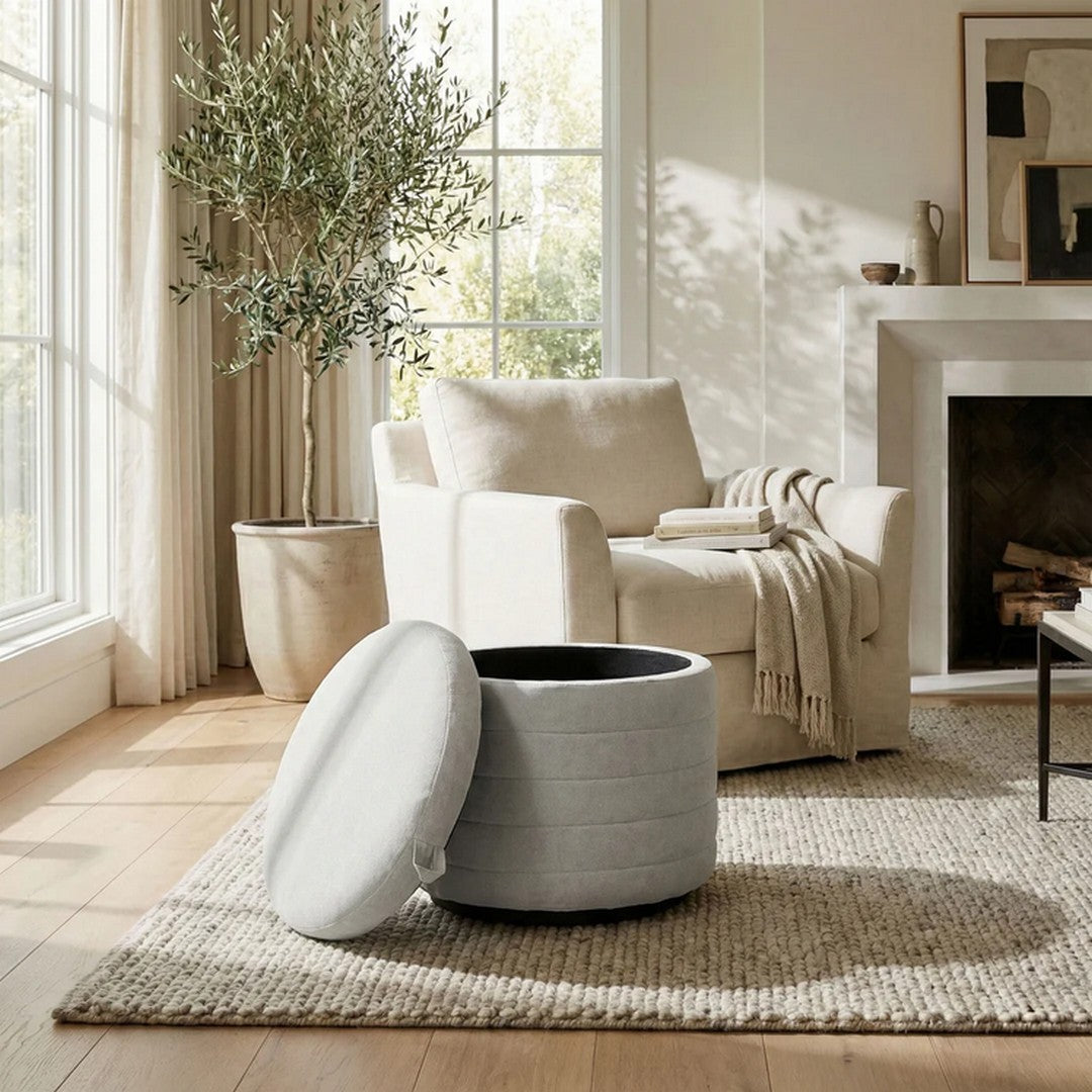 Elio Storage Ottoman
