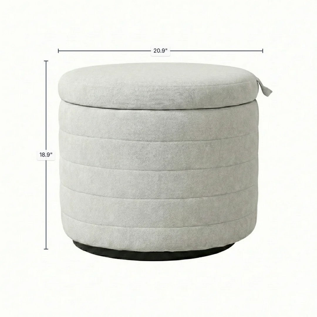 Elio Storage Ottoman