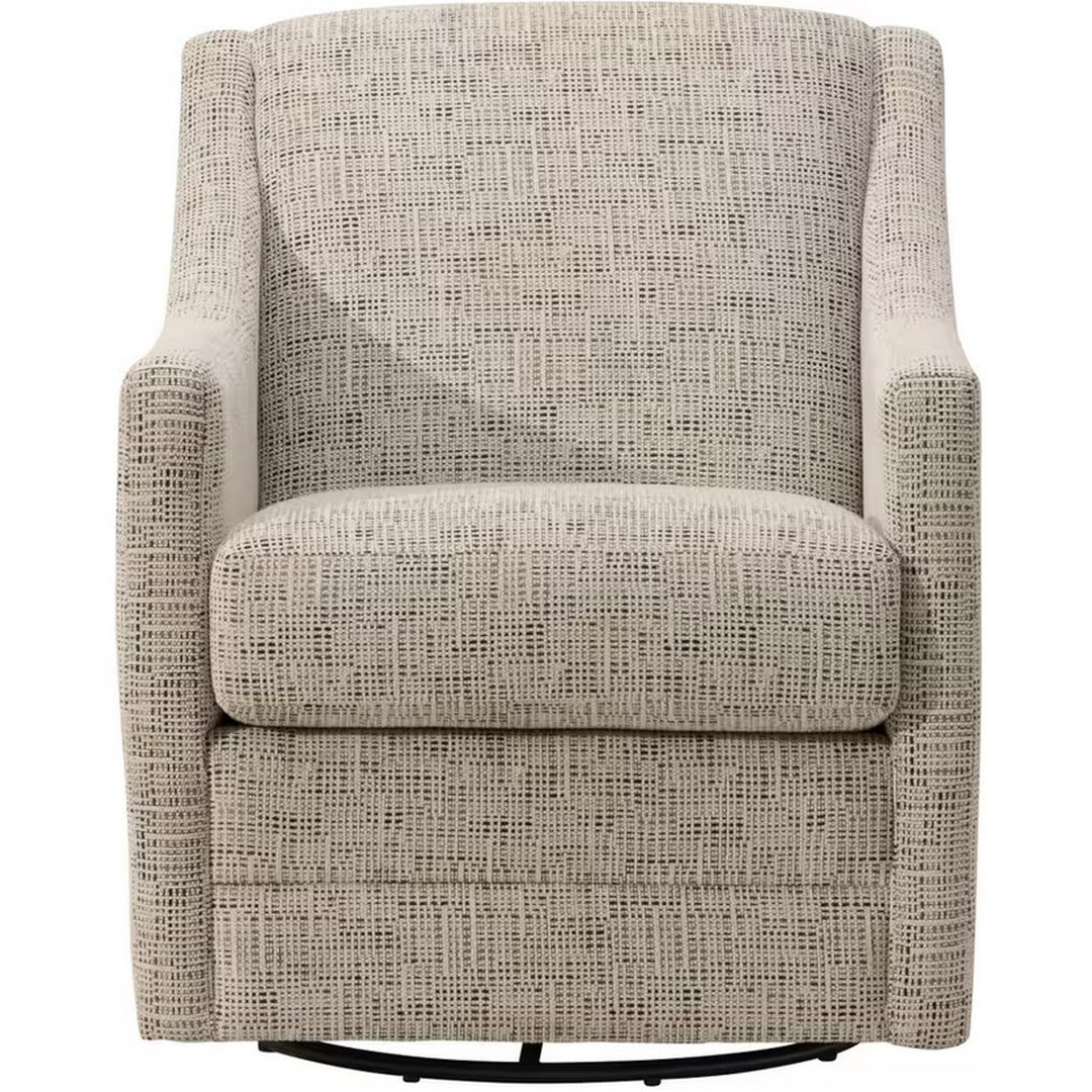 Gelato Accent Swivel Chair - Ivory