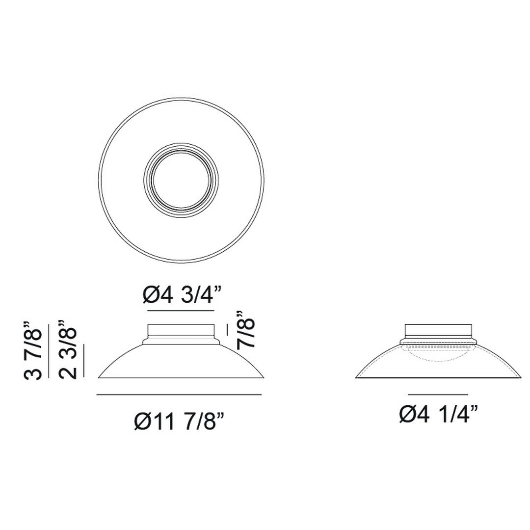 Luna Flush Mount *STORE DISPLAY*