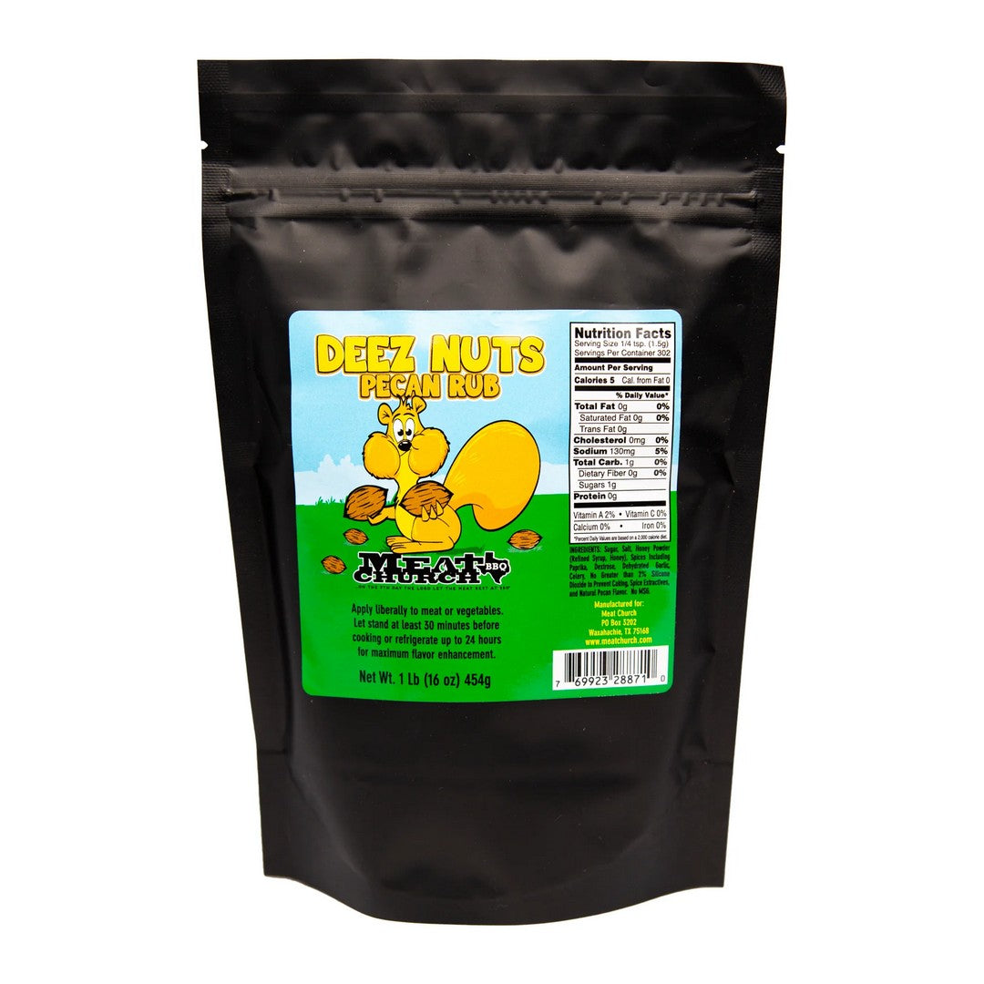 Deez Nuts Pecan Rub - 12oz