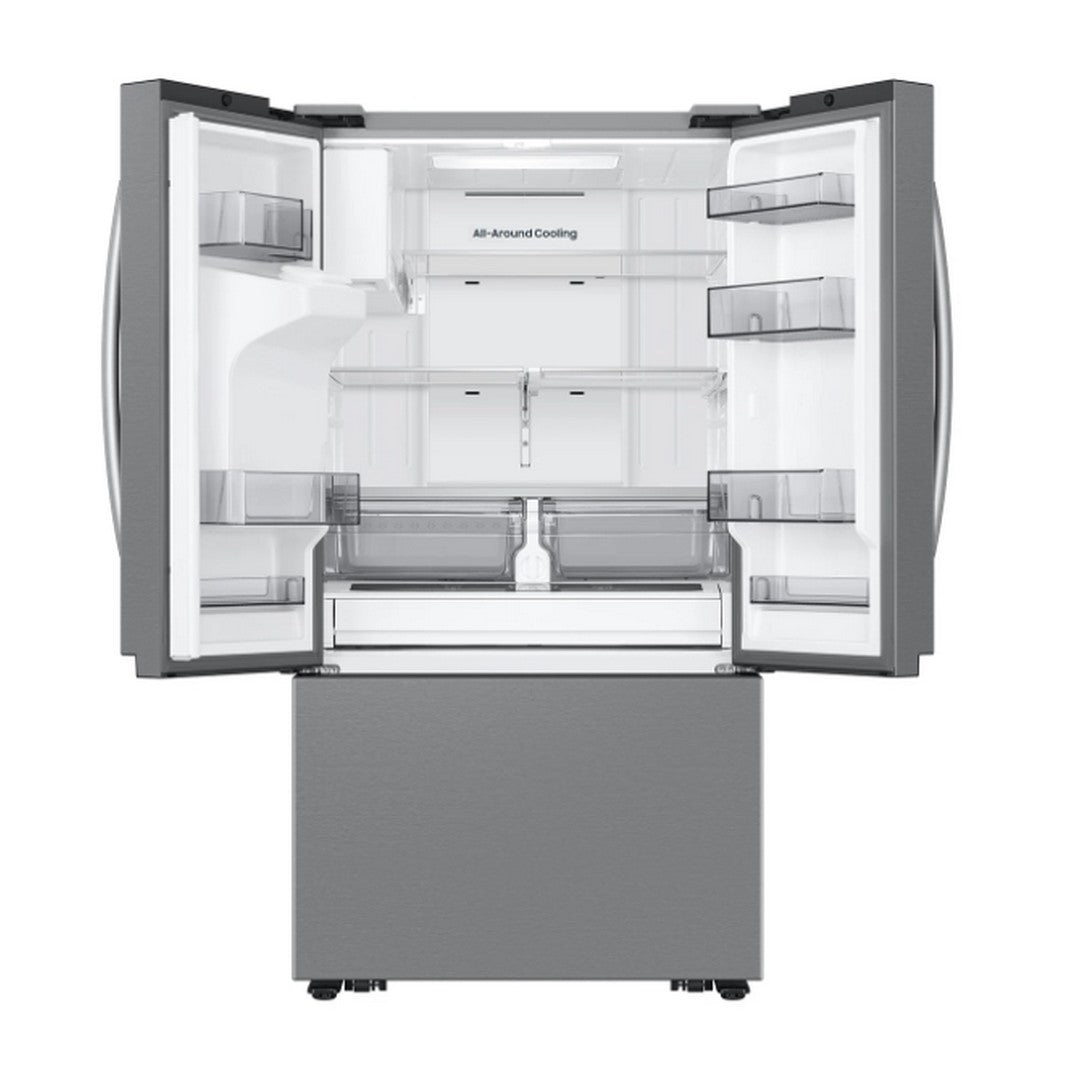Bespoke AI 3-Door French Door Refrigerator RF60 Jumbo Mega Capacity External Water & Ice Dispenser 31 cu.ft.