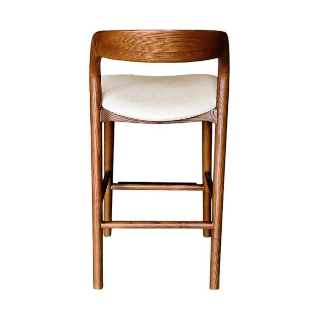 Rotondo Counter Stool-Walnut