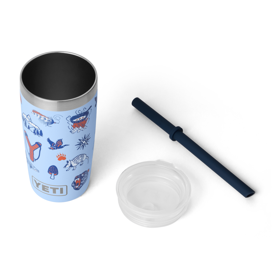 Rambler® 10 oz Tumbler with Silicone Straw Lid
