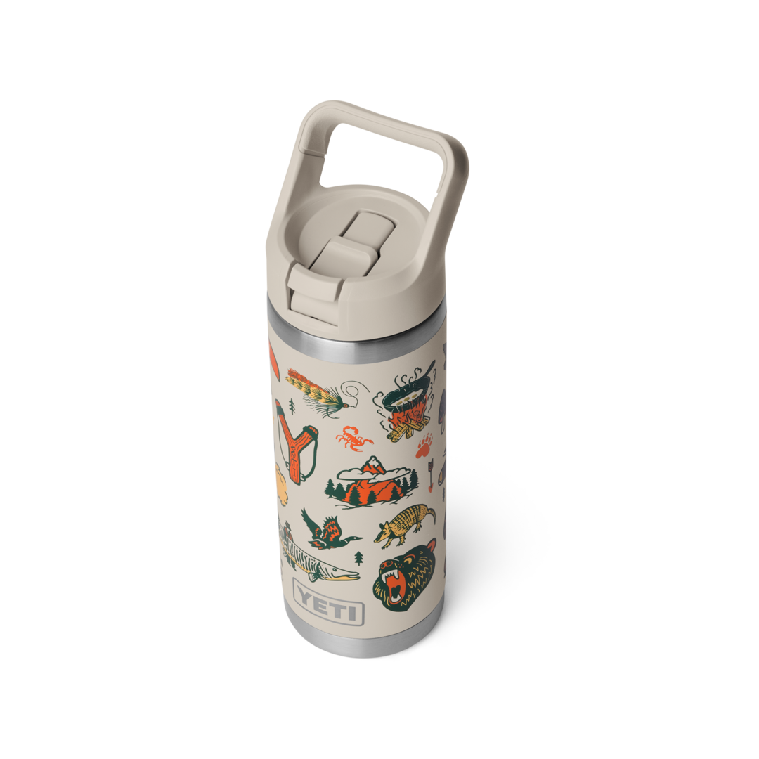 Rambler® 18 oz Water Bottle with Colour-Matched Straw Cap