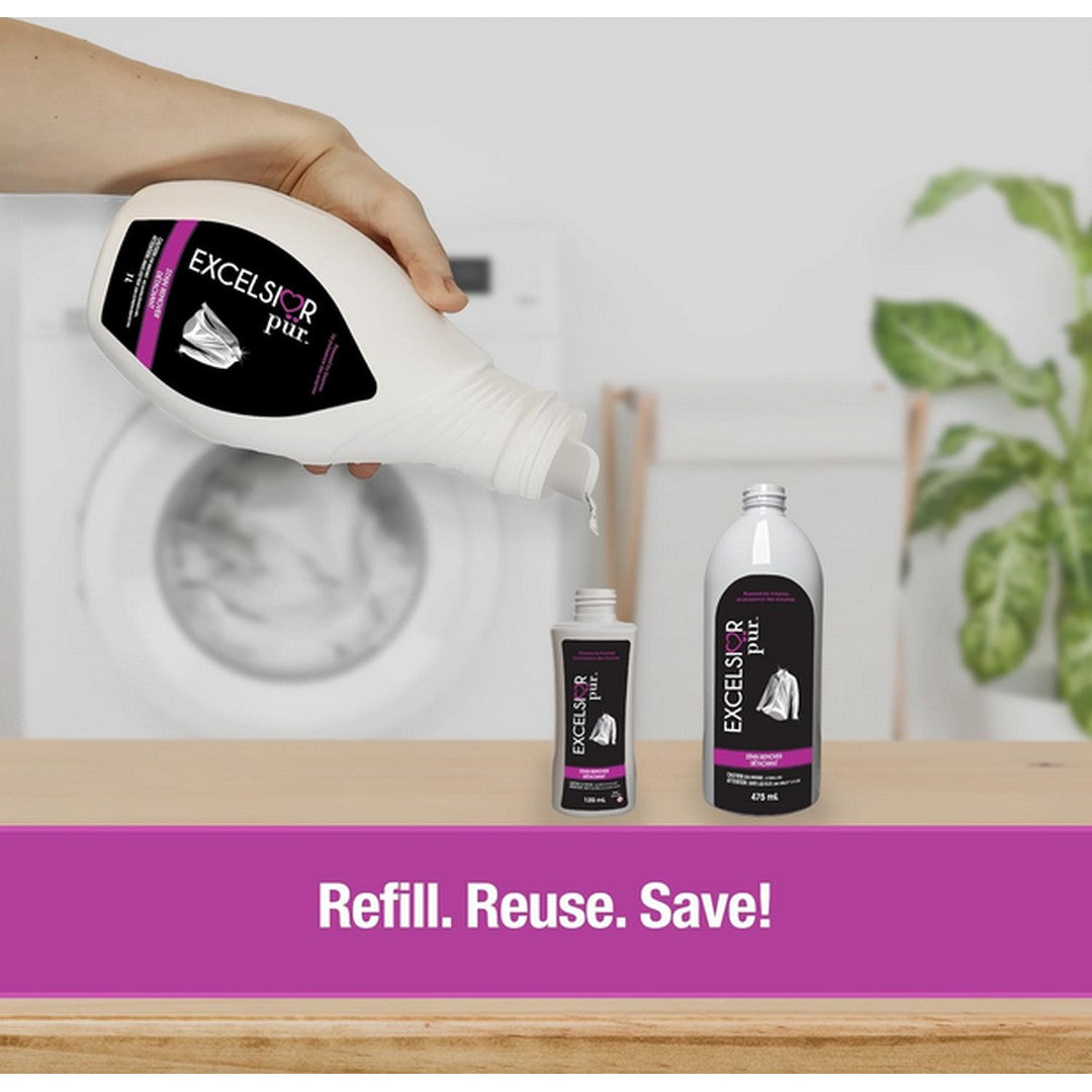 Excelsior Pür Enzyme Laundry Stain Remover Refill 1L