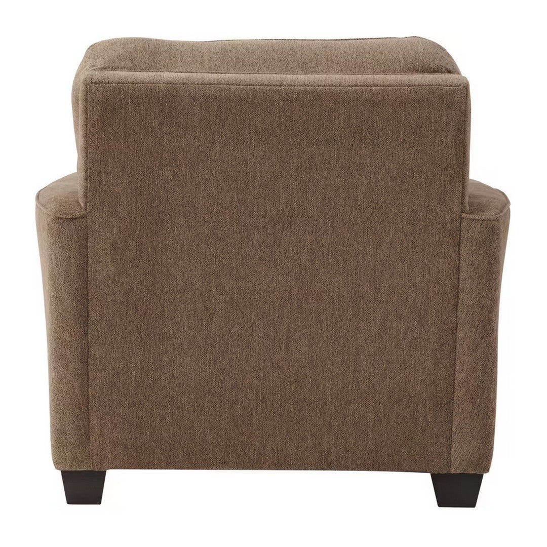 Chair with Tracker Wood & Toss Cushions