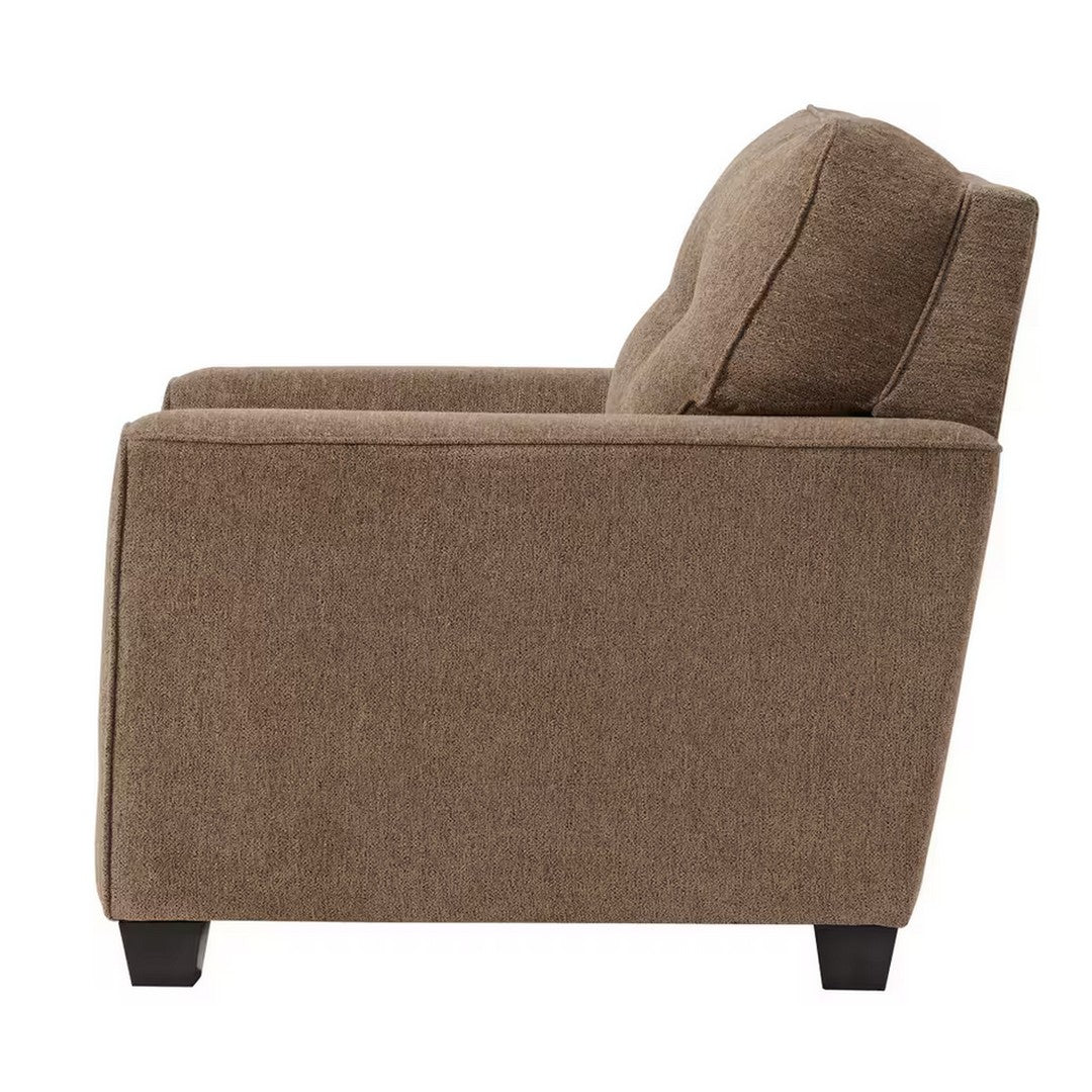 Chair with Tracker Wood & Toss Cushions