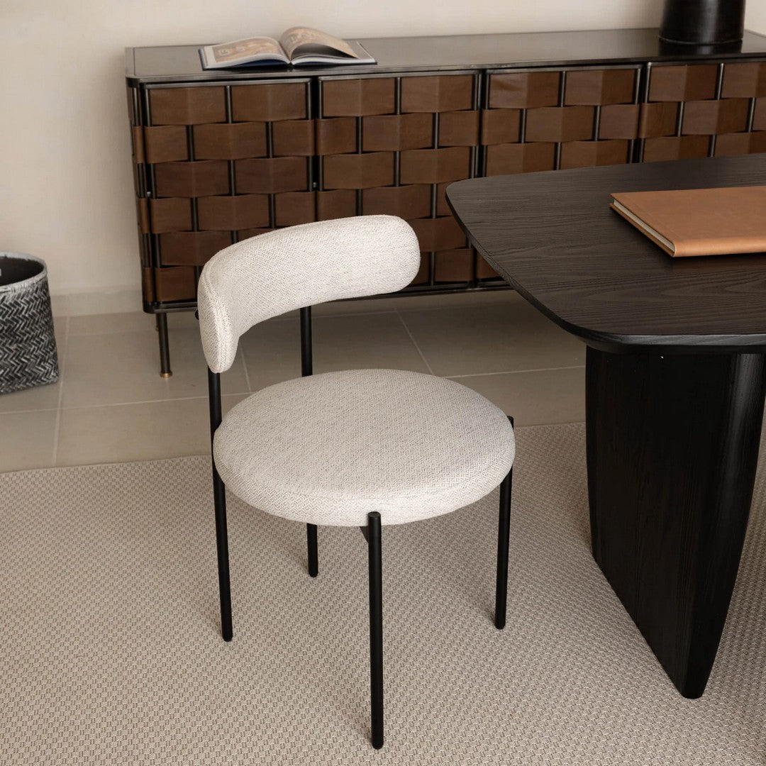 Cleo Chair  Macadamia Travertine