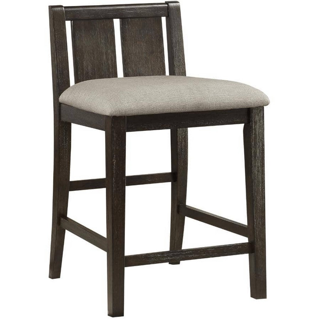 MAZIN FURNITURE 3 Piece Daye Dining Set - Dark Cherry, with USB