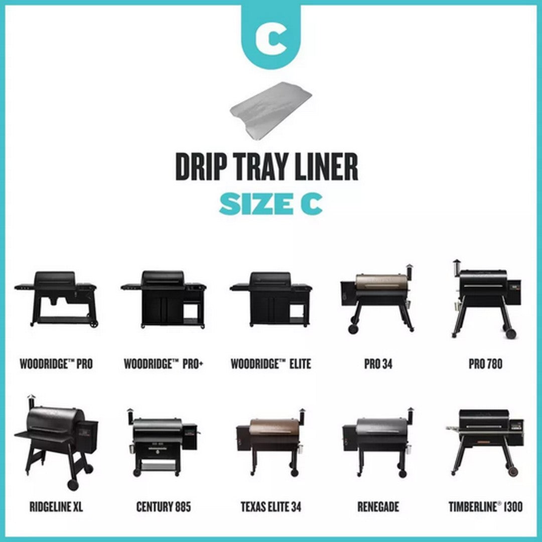 Drip Tray Liners - 5 Pack - Size C