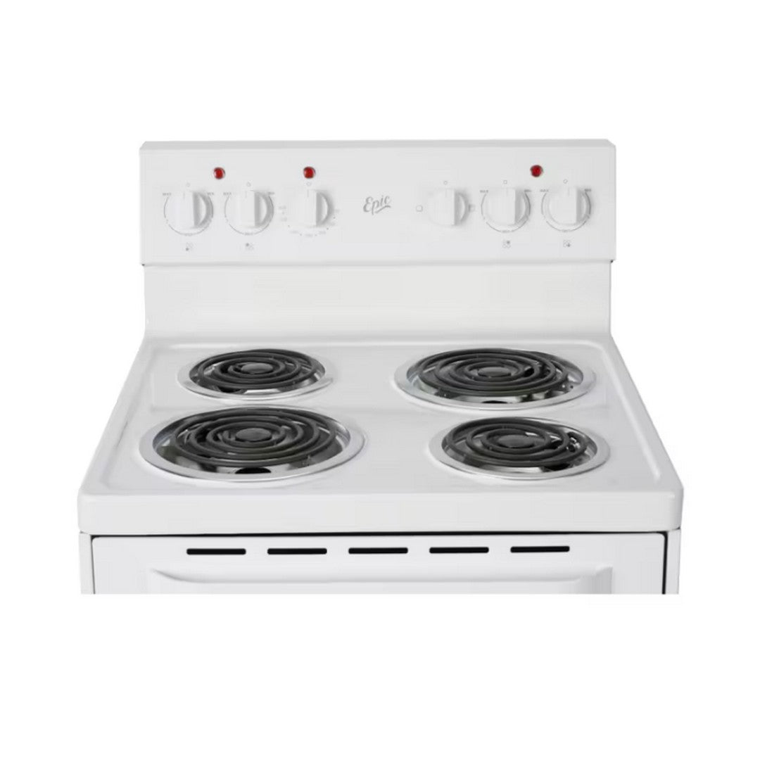 EPIC 24" 2.7 cu. ft. Freestanding Coil Top Electric Range