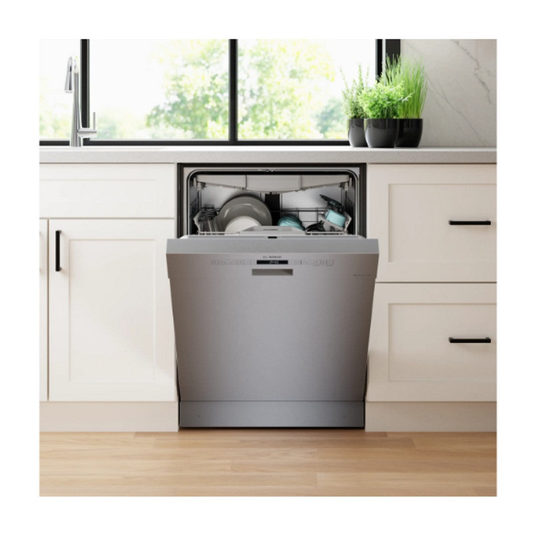 Bosch 300 Series 24-Inch Smart Built-In Dishwasher with Home Connect, Third Rack, 46 dBA